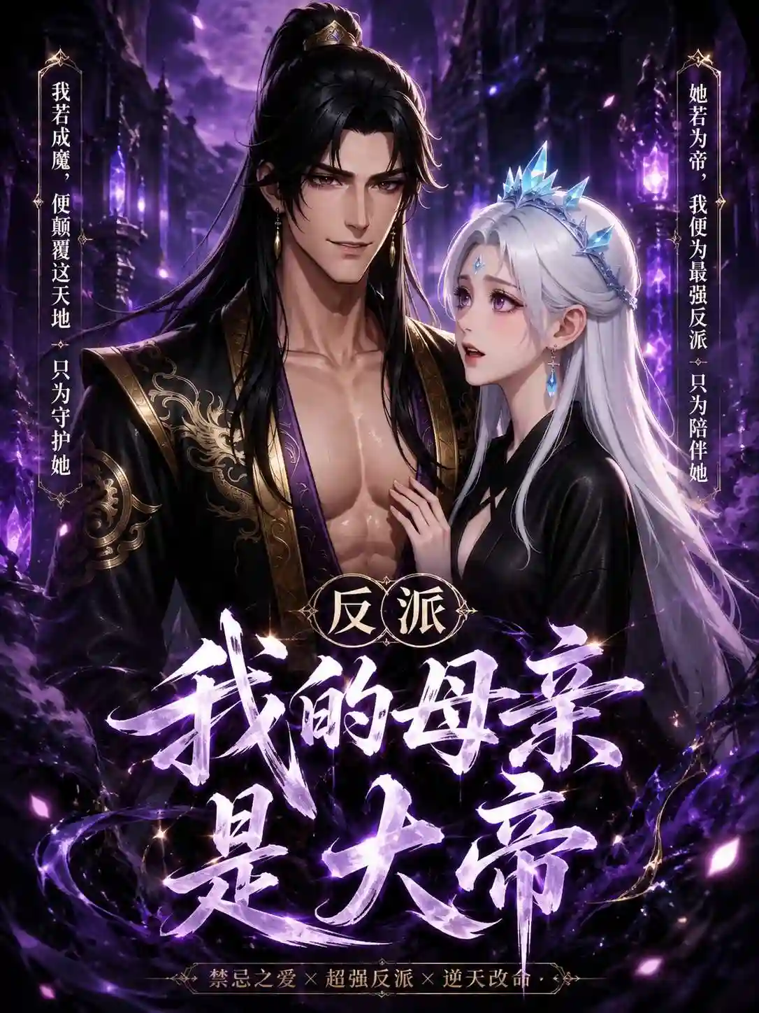 反派:我的母亲是大帝AI漫剧封面
